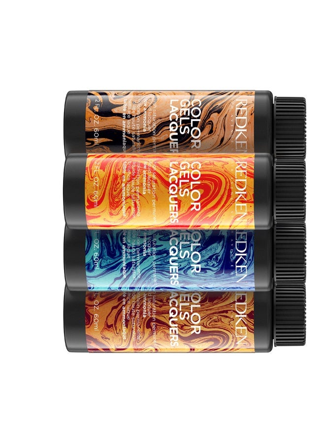 Redken Color Gel Lacquers Color 6RR Blaze 60ml - Image 2