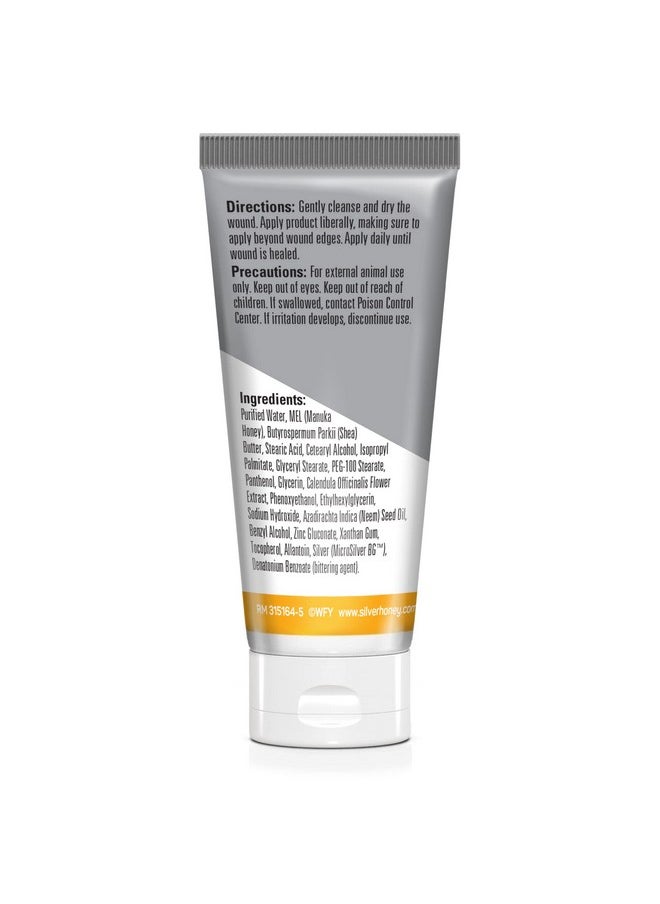 Absorbine - Silver Honey Rapid Wound Repair Ointment For Horses & Large Animals, 2Oz Tube - Image 1