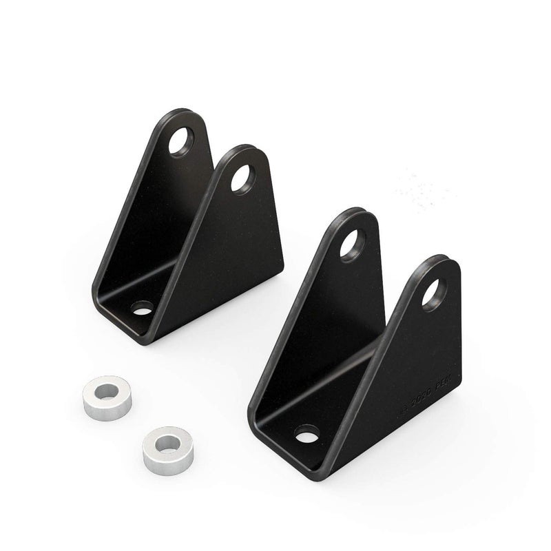 RockTrix Shock Extender Brackets Extension for 13 inch Leveling Kits Compatible with 20012010 Chevy Chevrolet GMC Silverado 1500 2500 3500 See Description for Exact Year and Model