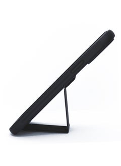 Theodor Fully Covered With Finger Grip Stand Holder Anti Slip Shockproof Protective Case Cover For SAMSUNG GALAXY NOTE 10 PLUS 5G BLACK  - Image 2