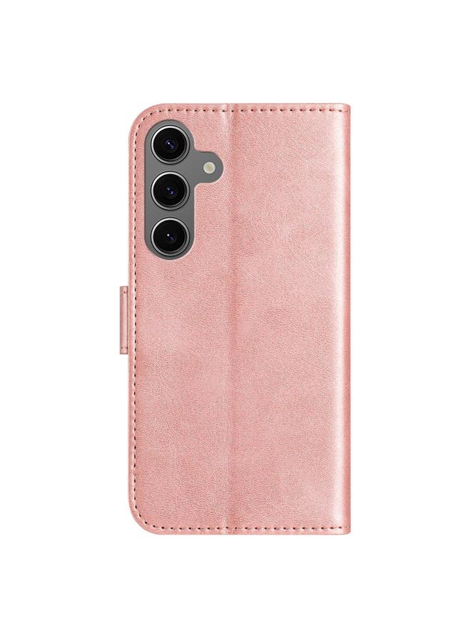 اس-توب جراب لهاتف Samsung Galaxy S25+ 5G، جراب جلدي مزدوج الطي على شكل حرف S - Image 3