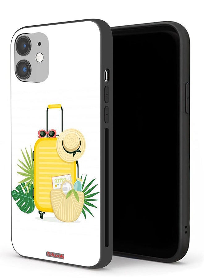 Tolwak Apple iPhone 12 mini Protective Case Summer Digital Art  - Image 1