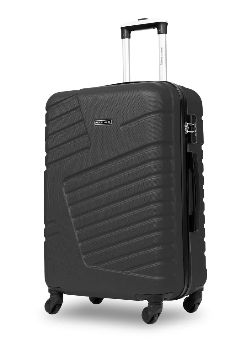 PARAJOHN Series Series Set of 3 Luggage | Lightweight Small 10KG, Medium 20KG & Large 30KG ABS 4 Wheels Trolley Hardsided Travel Suitcase - Grey