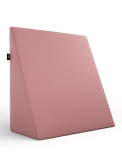 Frido Frido Wedge Plus Pillow for Sleeping & Acid Reflux Relief, Memory Foam & High Resillience Foam, Orthopedic Wedge Cushion for Leg Elevator, Pregnancy, GERD,Blush Pink- Pack of 1 