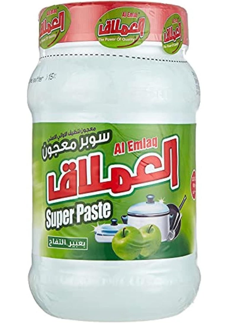 العملاق معجون غسيل الأطباق الفائق برائحة التفاح 1 كجم