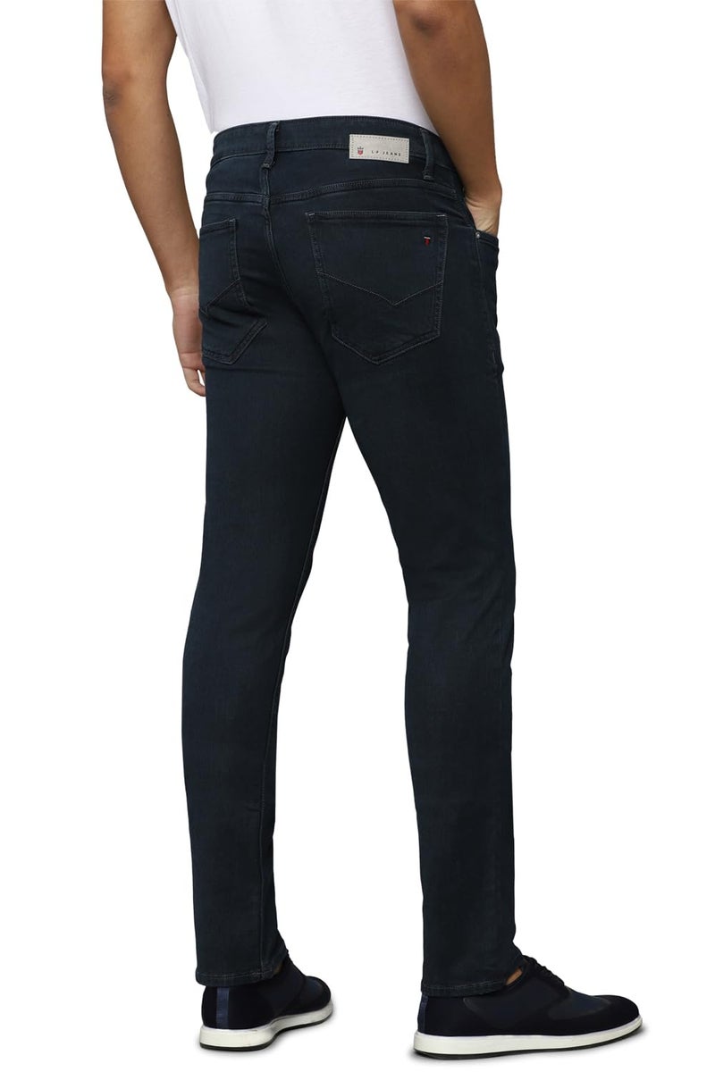 Louis Philippe Men's Slim Jeans (LRDNCSLPE73915_Navy - Image 3