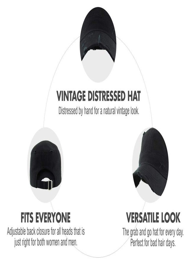 KBETHOS KBK-1466 Cadet Army Cap Basic Everyday Military Style Unisex-Adult, Mens Hat, Black Vintage Distressed - Image 5