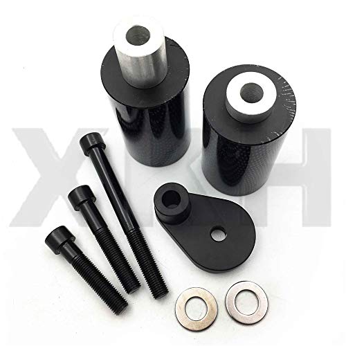 XKH-MOTO XKH Motorcycle carbon No Cut Frame Slider Protector Compatible with 2001 2003 Suzuki Gsxr 600 2000 2003 Gsxr 750 N B00Y7CDJB4 - Image 1