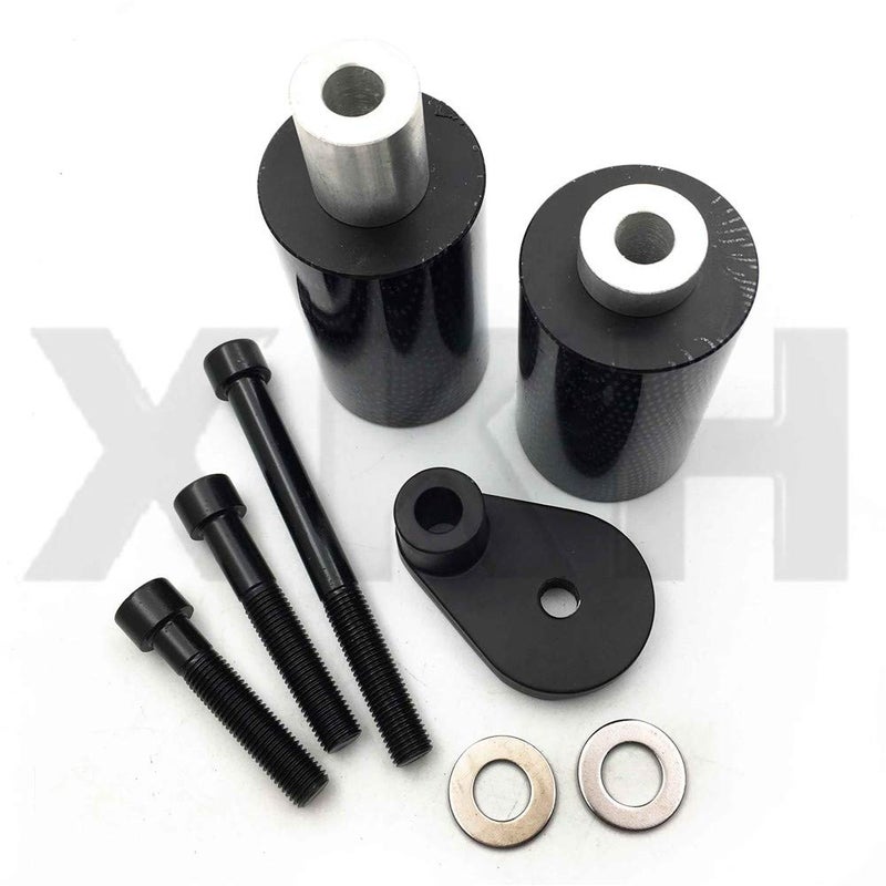 XKH-MOTO XKH Motorcycle carbon No Cut Frame Slider Protector Compatible with 2001 2003 Suzuki Gsxr 600 2000 2003 Gsxr 750 N B00Y7CDJB4 - Image 2