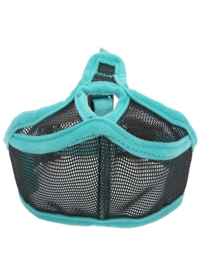 plplaaoo Short Snout Dog Muzzle Mesh Adjustable Breathable Anti Biting Bulldog Short Snout Muzzle for Dogs, Unique Design, Reassuring Buckle, Fully Ventilated Mesh, Adjustable Straps, (S) - Image 1