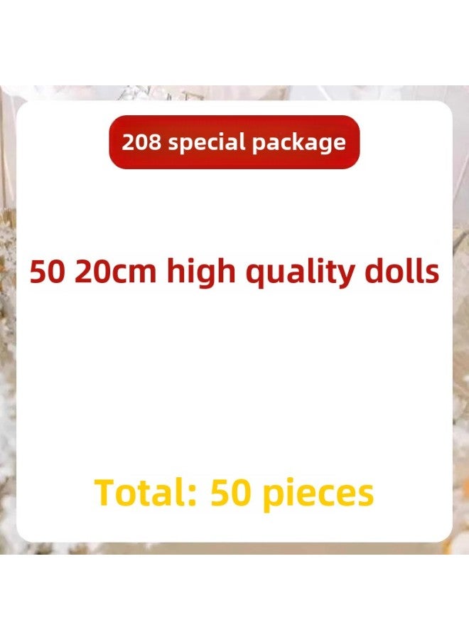 Wedding Doll Wedding Throw Gift Plush Toy Small Doll Wedding Package Activity Doll Machine Wedding Doll-Specification:[exquisite Dolls, Professional Matching]-Color:208 Special Package - Image 1