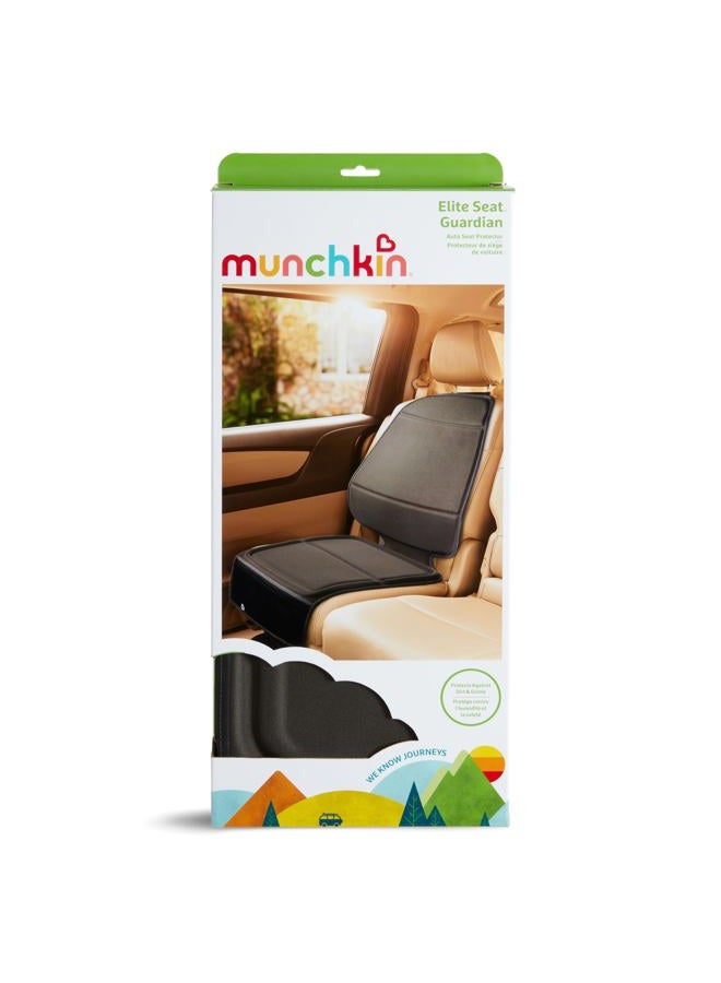 Munchkin حامي مقعد السيارة للأطفال، حارس المقعد النخبة مع قماش حماية الأوساخ، رمادي داكن - Image 5