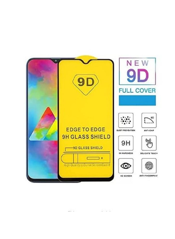 Premium Tempered 9H Glass Shield Screen Protector Black Edge For Infinix Hot 12 - Image 2