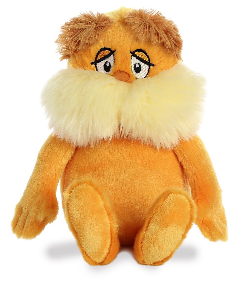 AuroraÂ® Whimsical Dr. Seussâ„¢ The Lorax Stuffed Animal - Officially Licensed Plush for Imaginative Play - Perfect for Kids and Adults - Orange 11 Inches - Image 3