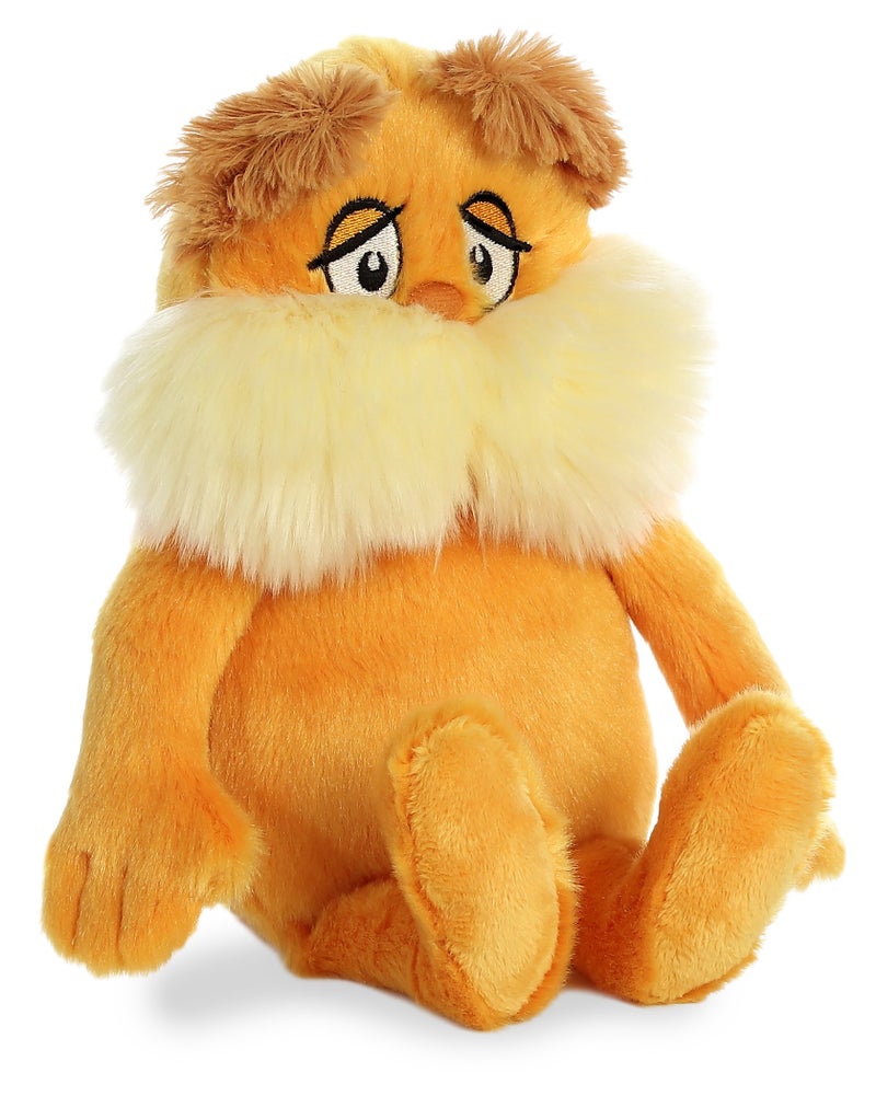 AuroraÂ® Whimsical Dr. Seussâ„¢ The Lorax Stuffed Animal - Officially Licensed Plush for Imaginative Play - Perfect for Kids and Adults - Orange 11 Inches - Image 4