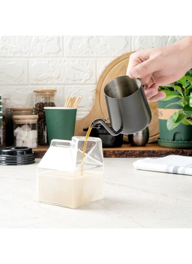 12 Ounce Glass Milk Carton 1 Reusable Milk Carton Creamer Durable Serve Cream Milk Or Juice Clear Glass Mini Milk Carton Dishwashersafe For Homes Or Restaurants - pzsku/Z0F3747B9397BCFDAC446Z/45/_/1686211735/6e527136-8fff-4b11-899d-74666ea274bb