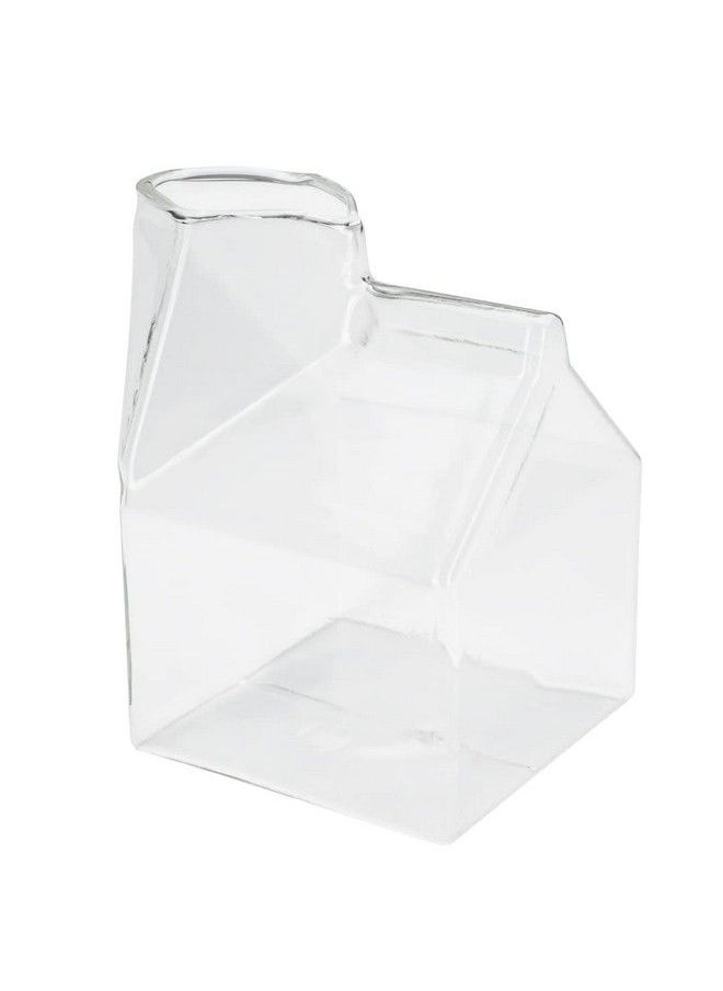 12 Ounce Glass Milk Carton 1 Reusable Milk Carton Creamer Durable Serve Cream Milk Or Juice Clear Glass Mini Milk Carton Dishwashersafe For Homes Or Restaurants - pzsku/Z0F3747B9397BCFDAC446Z/45/_/1686211738/498e395f-f439-4786-98aa-6a877b227767