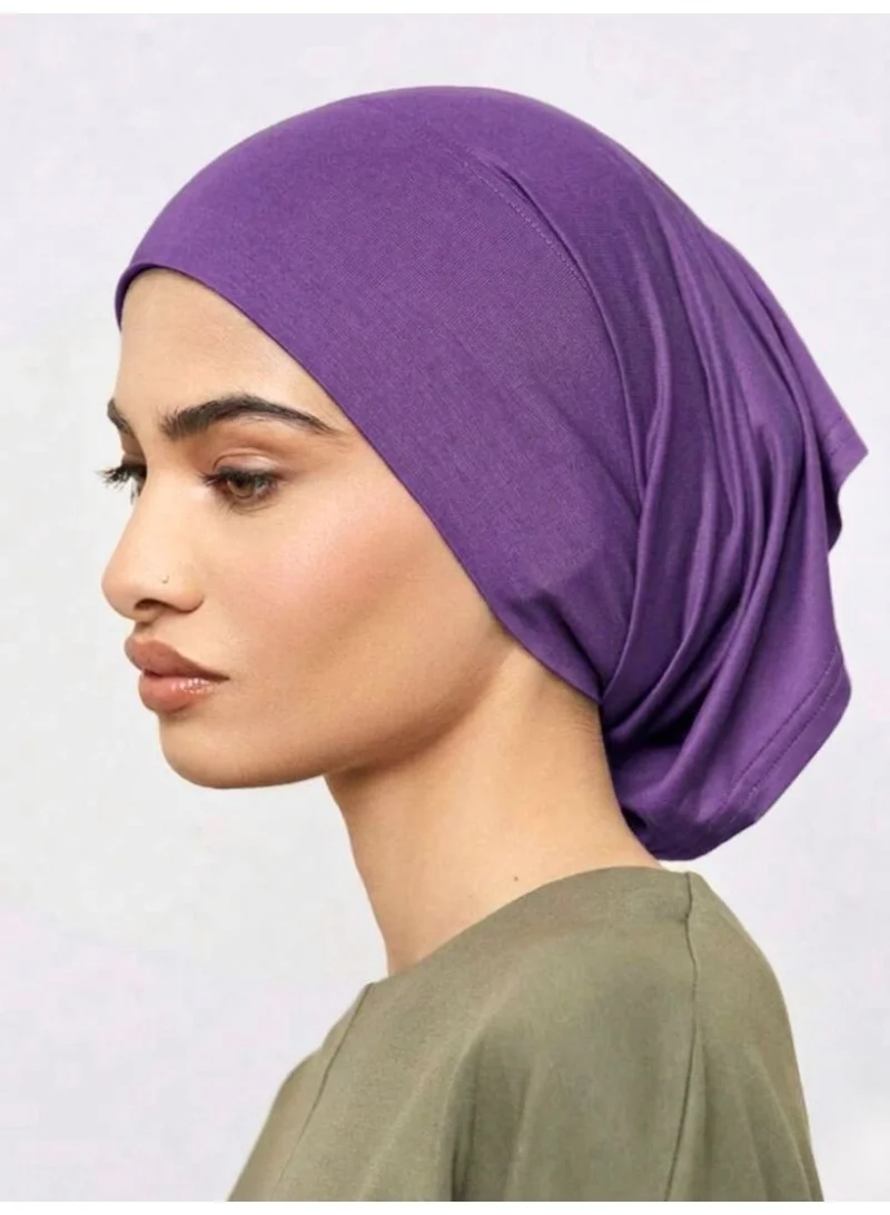 Women Under Scarf Hat Cap Bone Bonnet Hijab Islamic Muslim