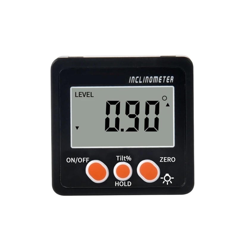 Digital Level Meter 360 Degree Angle Gauge With Magnetic Base Electronic Inclinometer - Image 2