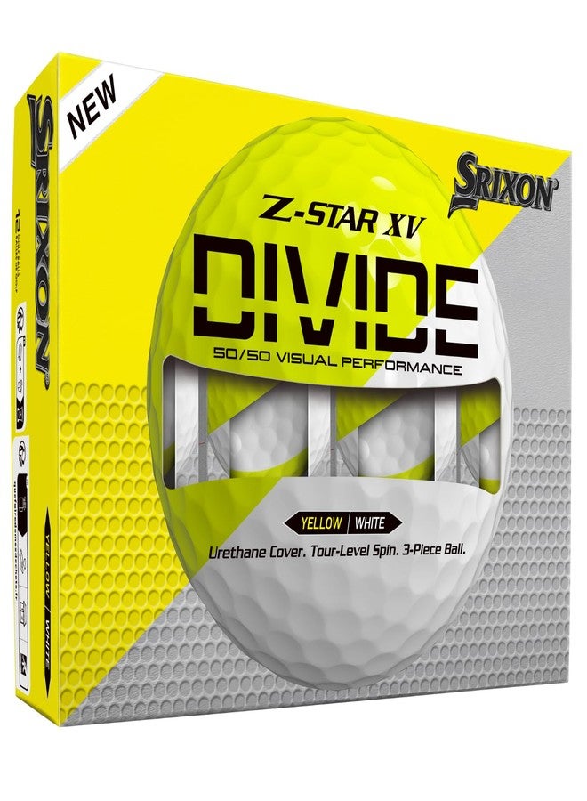 Srixon Z-Star XV Divide Golf Balls, Z-Star 9 - Image 1