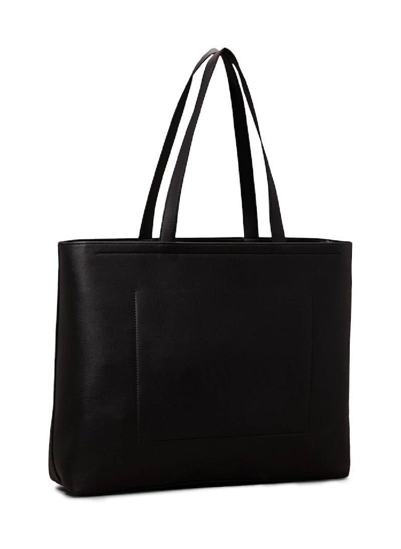 Calvin Klein Jeans Women's  Large Tote Bag , Black - faux leather  - Image 5