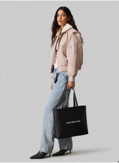 Calvin Klein Jeans Women's  Large Tote Bag , Black - faux leather  - Image 2