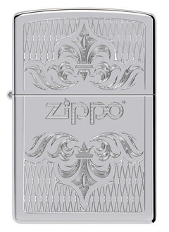Zippo Ae400157 250 Regal Zippo High Polish Chrome Windproof Lighter  - Image 2