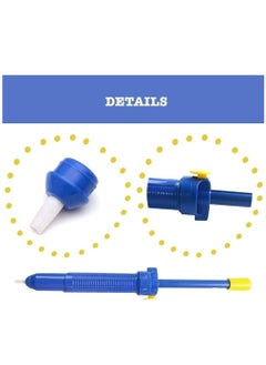 SYOSI 2 Pcs Solder Sucker Desoldering Pump, 13" Manual Solder Removal Tool for Through-Hole Desoldering with Strong Vacuum Suction  - Image 5