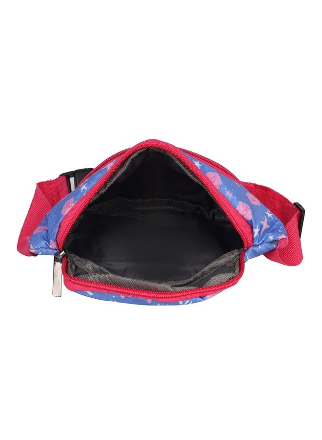 Echo Boomers Blue Mermaid Print Kids Waist Hip Pouch Bag Pack - Image 5