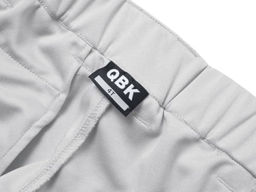 QBK 2T 3T 4T 5T to 17 Years Toddler Boys Baseball Pants Girls Softball Pants Kids Tee Ball Pants White (3T, White) - Image 4
