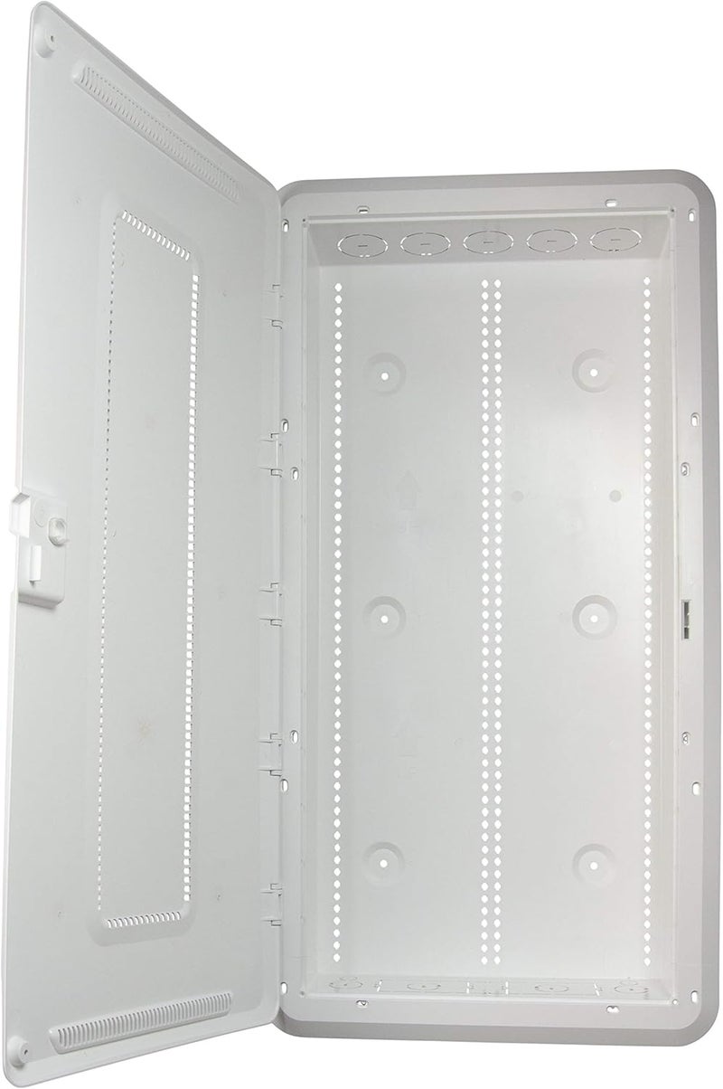 OnQ Legrand - 30 Inch Media Enclosure, WiFi Electrical Box, Cable Management Box for Distribution of Networking Service, Recessed Media Box Lets Signal Through, White, ENP3050NA - Image 4