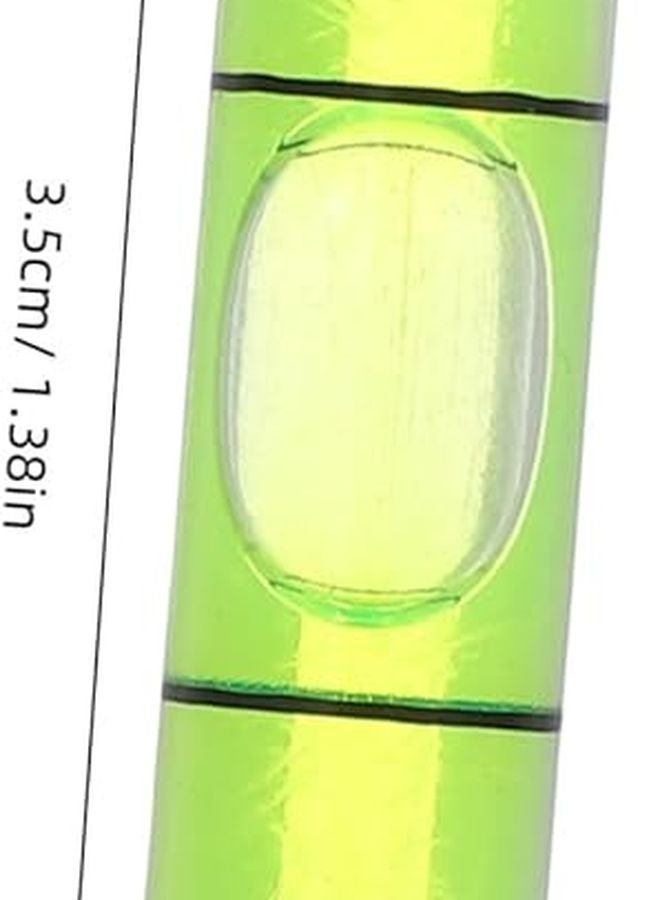 50 Pcs Mini Bubble Levels Cylindrical for Precise Horizontal Alignment Tight Spaces Construction Tool - Image 3