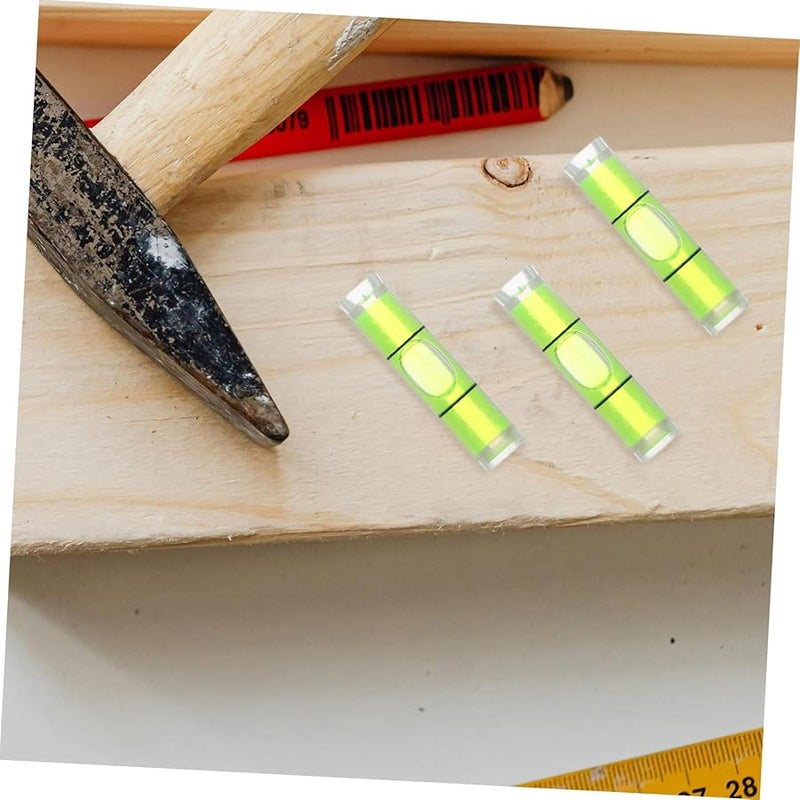 50 Pcs Mini Bubble Levels Cylindrical for Precise Horizontal Alignment Tight Spaces Construction Tool - Image 5