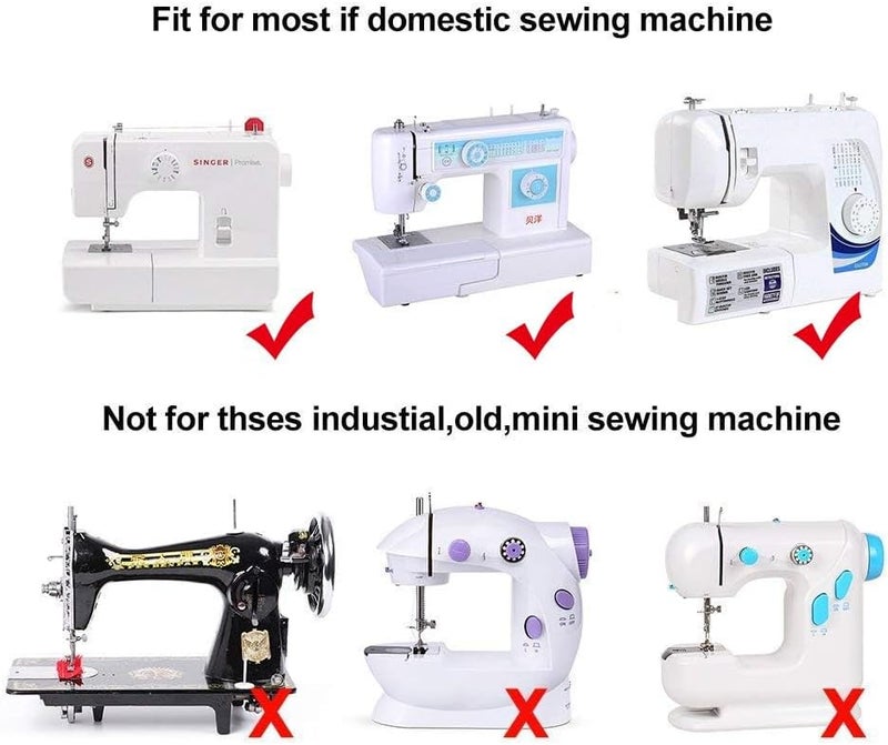 SZBZ 11Pcs Presser Feet, Sewing Machine Kit Household DIY Spare Parts Accessories for Sewing Machine Brother Singer Janome Toyota - Image 4