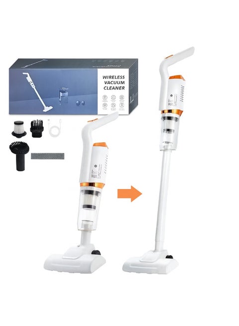 Wireless Vacuum Cleaner – 7500Pa Powerful Suction, 120W Motor, Rechargeable Lithium Battery, Lightweight & Portable