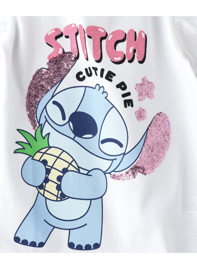 Disney Disney Tshirt for Girls | Casual Wear with Cotton Jersey Fabric | Regular Length  - Image 2