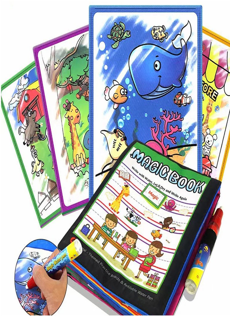 SCIENISH SCIENISH Non-Toxic Fabric Education Baby Soft Cloth Book Set  - Image 2