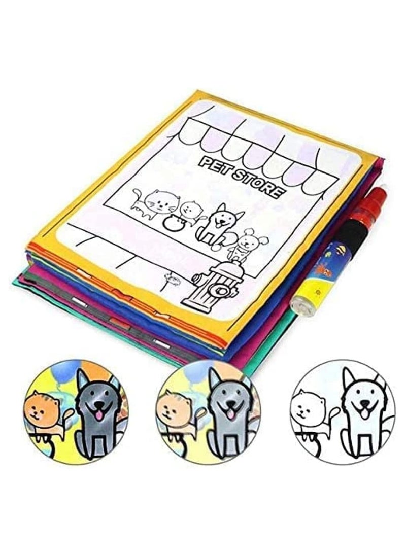 SCIENISH SCIENISH Non-Toxic Fabric Education Baby Soft Cloth Book Set  - Image 3