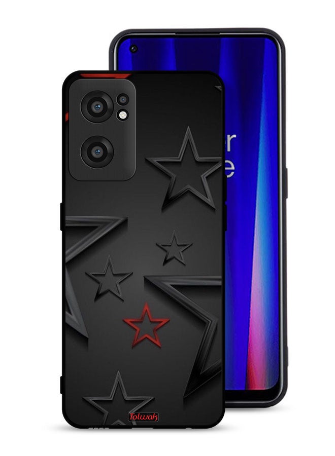 Tolwak OnePlus Nord CE 2 5G Protective Case Cover Stars Pattern - Image 1