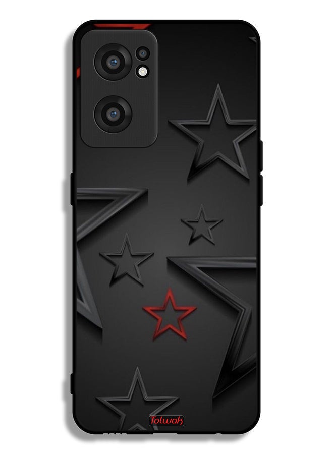 Tolwak OnePlus Nord CE 2 5G Protective Case Cover Stars Pattern - Image 2