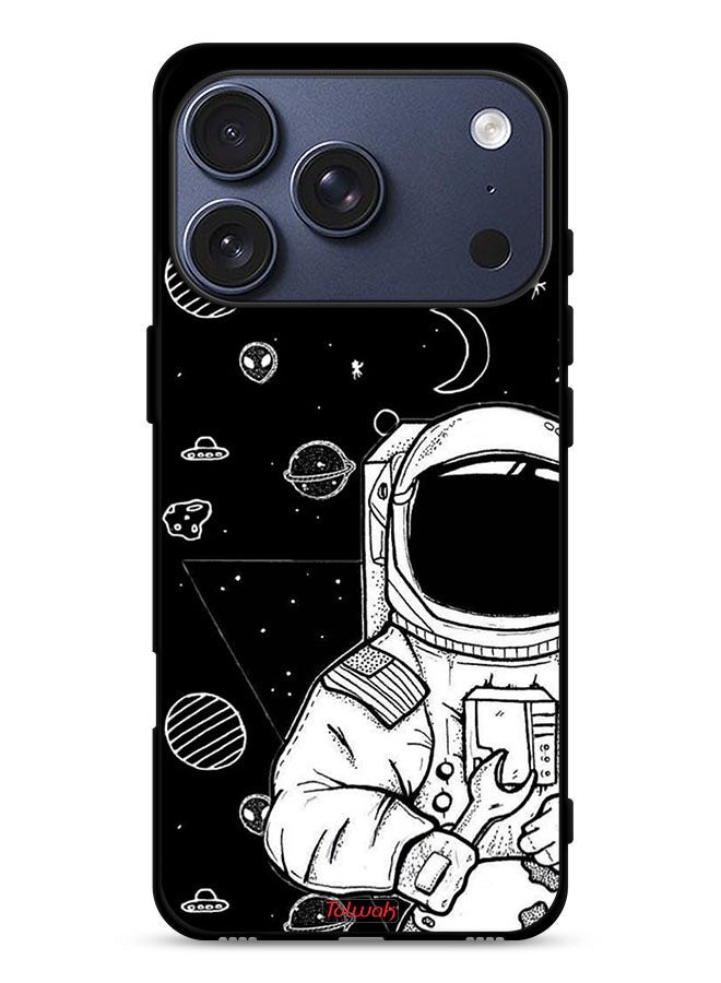 Tolwak Apple iPhone 17 Pro Protective Case Cover Astronaut Art - Image 1
