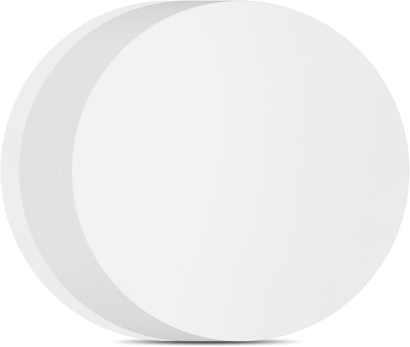 BYKITCHEN 6 Inch Parchment Paper Rounds, Set of 220, Burger Patty Paper/Hamburger Press Paper, Non Stick Small Pre-cut Round Parchment Paper for Cake Pan, Springform Pan, Smash Burger Press and More - Image 1