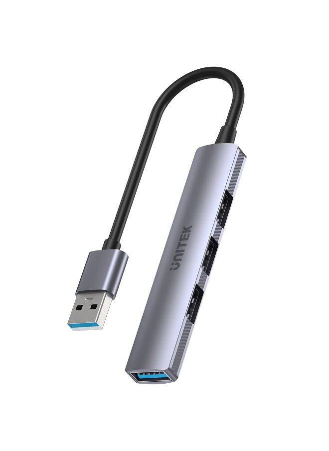 UNITEK Unitek H-1208A USB HUB, 4-in-1 USB-A,  4 Ports Powered USB 3.0 Hub ( USB-3.0 to 3*USB-2.0 / 1*USB-3.0)  - Image 4