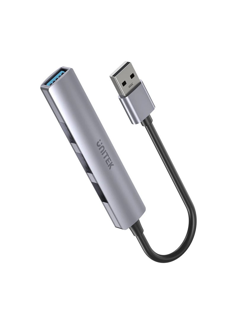 UNITEK Unitek H-1208A USB HUB, 4-in-1 USB-A,  4 Ports Powered USB 3.0 Hub ( USB-3.0 to 3*USB-2.0 / 1*USB-3.0)  - Image 4
