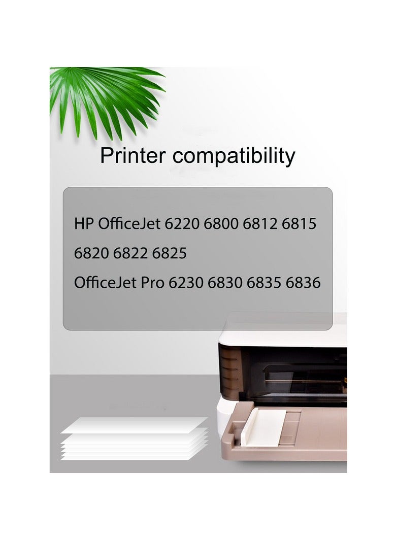 خراطيش طابعة 934 934 935 XL متعددة العبوات متوافقة مع خراطيش الطابعة 934XL 935XL حبر HP 6830 لطابعات HP Officejet Pro 6830 خراطيش طابعة Officejet Pro 6230 خراطيش Officejet 6820 (عبوة من 4) - Image 2