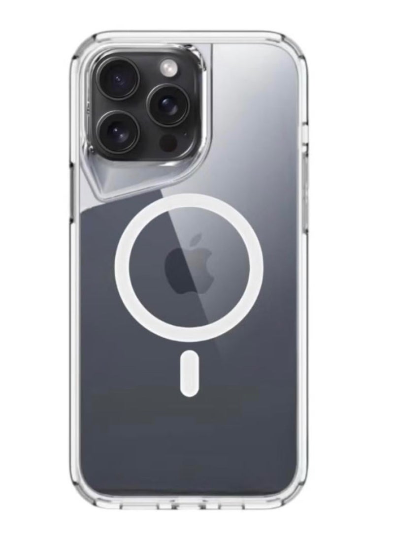 جيرفور ‎كفر حماية ماك سيف شفاف واقِ لهاتف آيفون 16 برو ماكس - Image 2