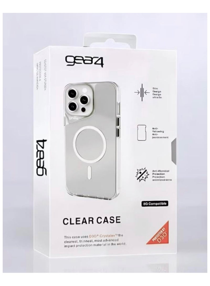 جيرفور ‎كفر حماية ماك سيف شفاف واقِ لهاتف آيفون 16 برو ماكس - Image 4