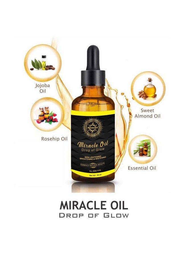 Aaranyam Miracle Oil Drop Of Glow Pre Make Up Face Serum For Women And Men30 Ml - Image 3