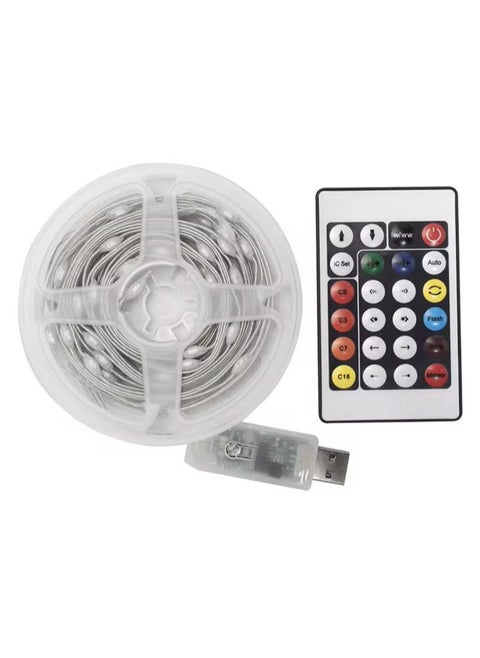 LED Strip Light, 10 Metre USB Powered, RGB Colour Changing with Remote Control, Multi-Function Decorative Lighting