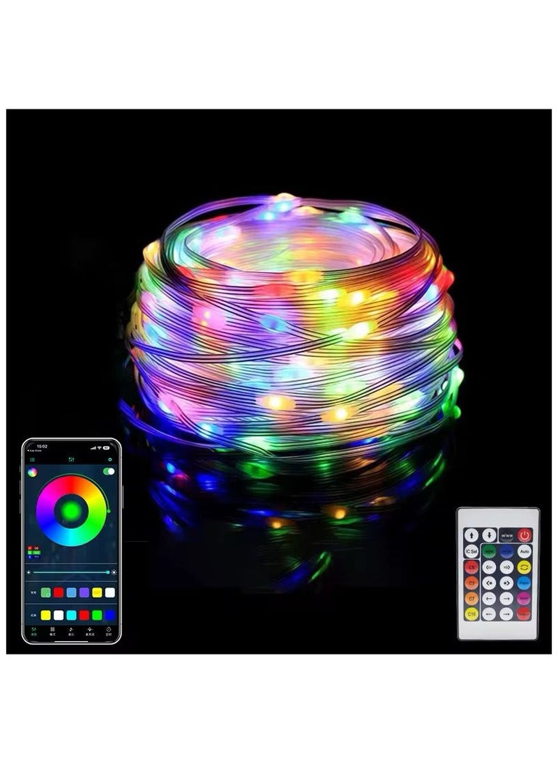 LED Strip Light, 10 Metre USB Powered, RGB Colour Changing with Remote Control, Multi-Function Decorative Lighting